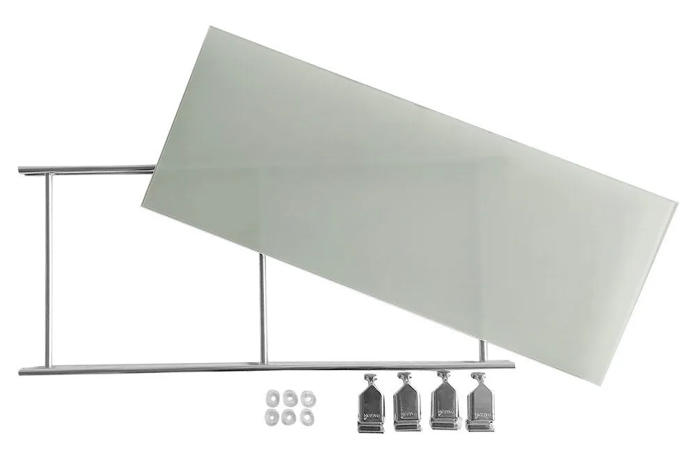 Satinierte Milchglas-Auflagen für Micro-Regale Micro Milchglasplatte 46x19 cm -Art. Nr. 291207