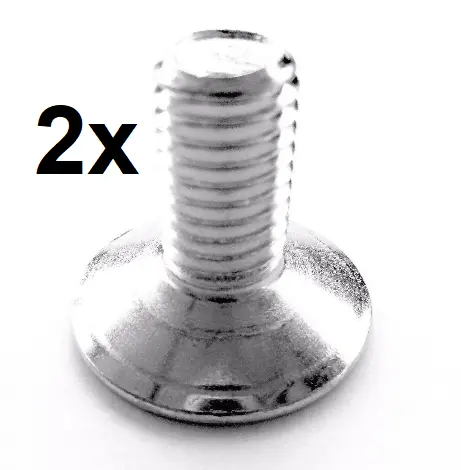 In die Regalleitern lassen sich Füße einschrauben.