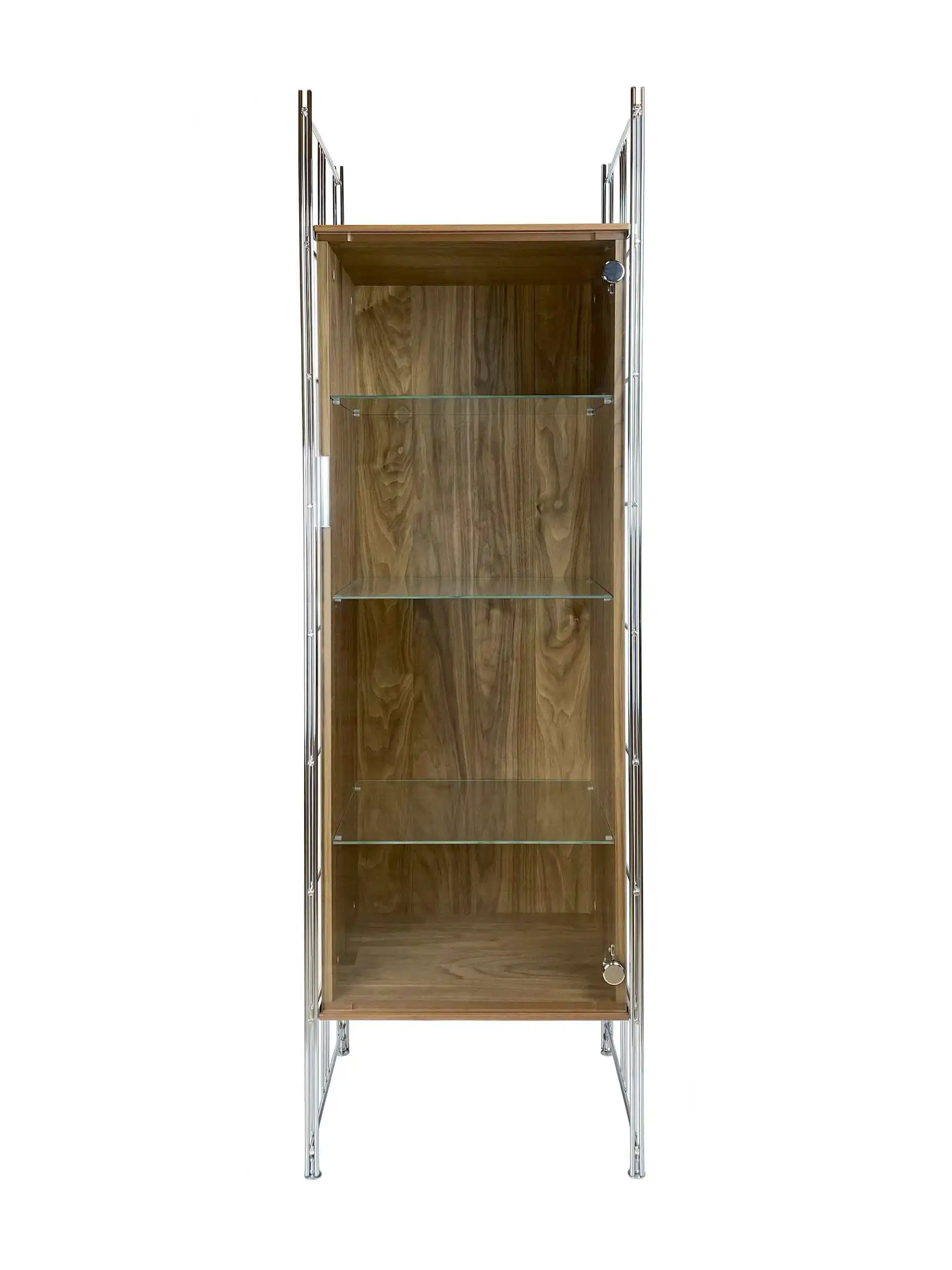 #174370_Holzkorpus mit Klar-Glastür