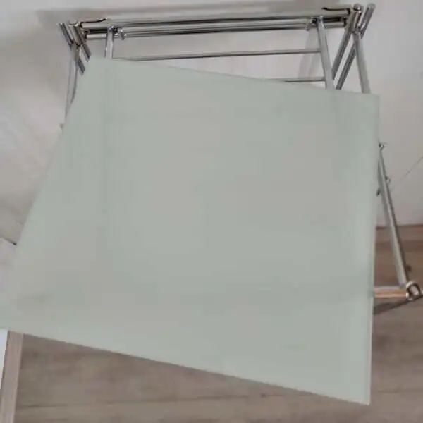 #Glasscheibe zur Auflage auf einem Gitterboden in den Größen 27x25 cm, 46x25 cm ,65 x 25 cm, 85 x 25 cm