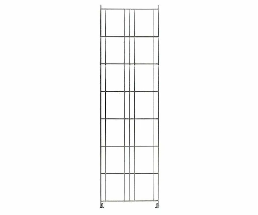370130 Regalleiter aus Metall verchromt zum Zusammenstellen individueller Regale