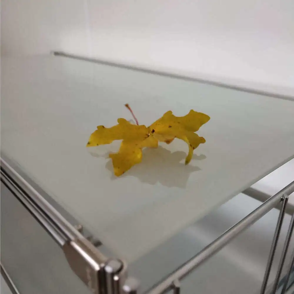 270447 Satinierte Milchglasplatte 46 cm breit zur Auflage auf Gitterboden 46x38 cm aus der BIII 380 Serie