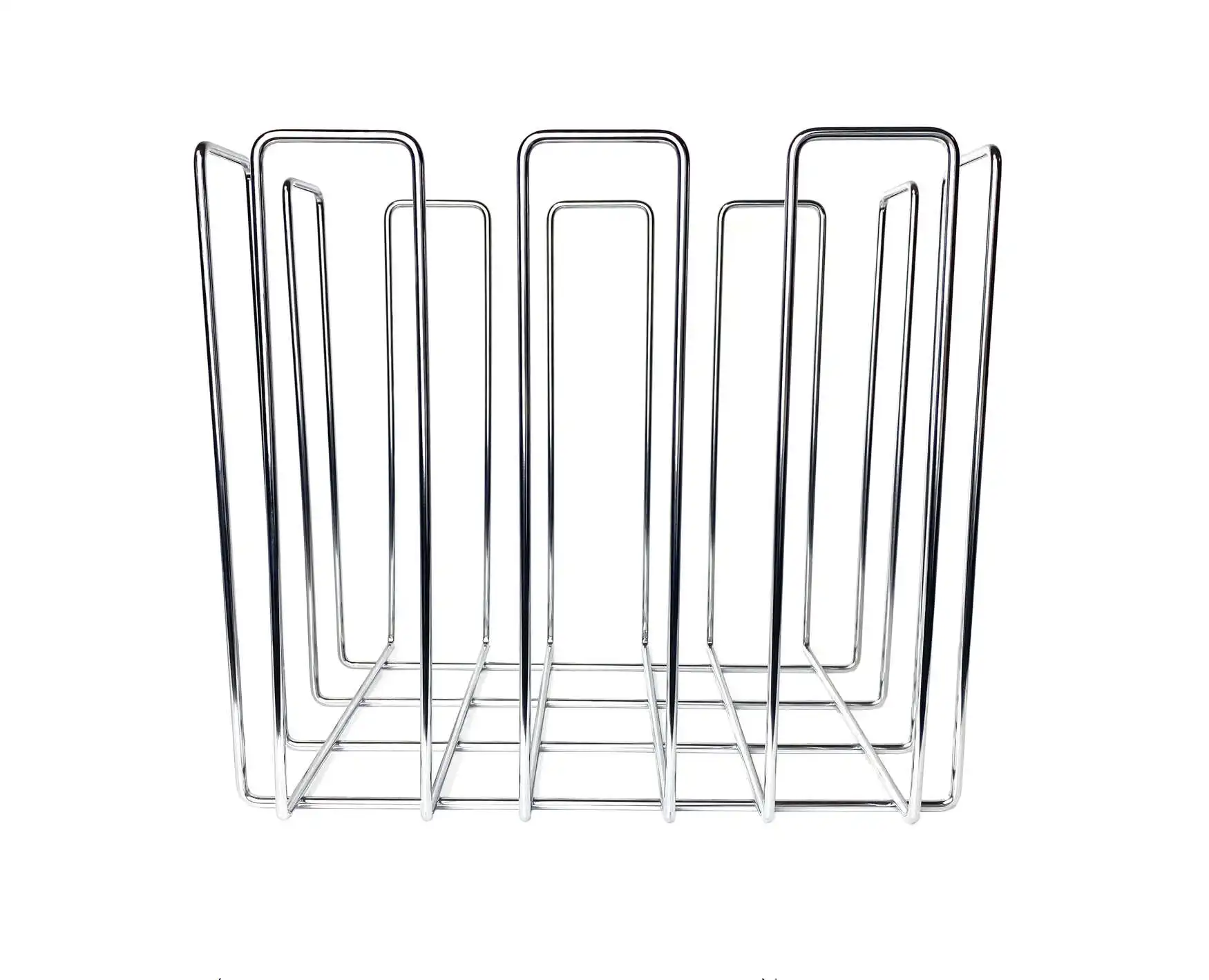 Art. 3144 Zeitungssammler Metall Chrom auch in schwarz erhältlich