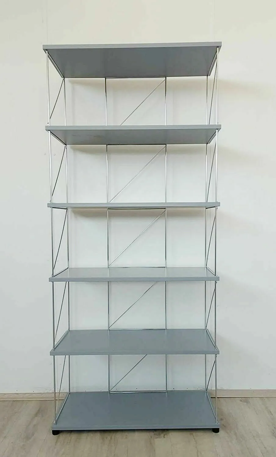 Regal grau SE, 28613 176 x 79 x 34 cm (HxBxT)