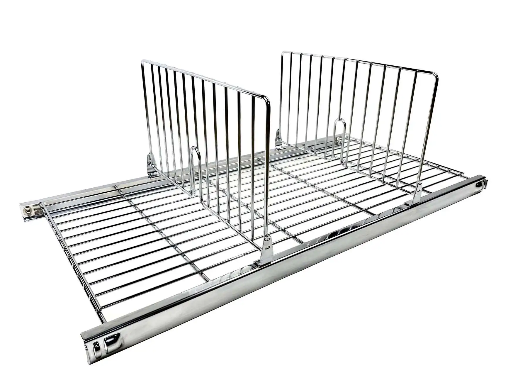 Die Montage ist an Gitterböden, Böden mit Holzeinlage oder auch Schrägborde möglich. Keine Spezialwerkzeuge notwendig!