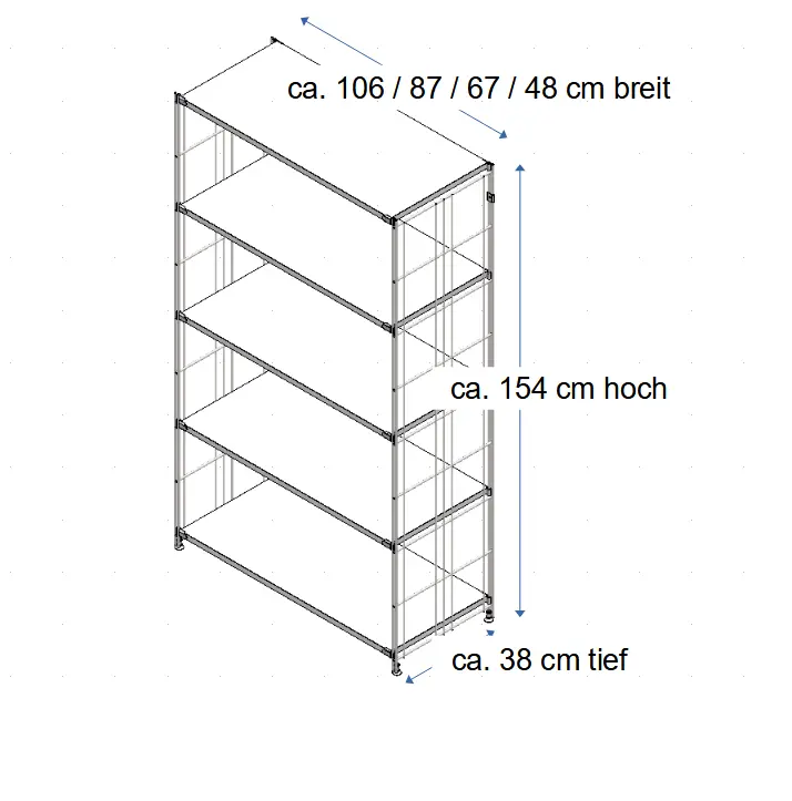 Das Regalset besteht aus 2 Regalleitern und 5 lackierten Holzböden in der gewählten Breite Das Regal mit den hippen weiß lackierten Holzböden läßt sich vielseitig verwenden.