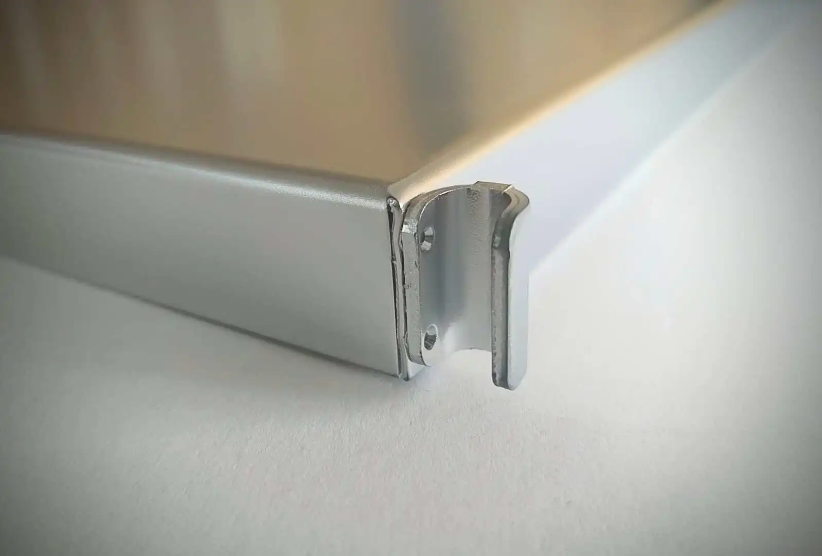 Blechboden #Spider chrom 40 x 40 cm