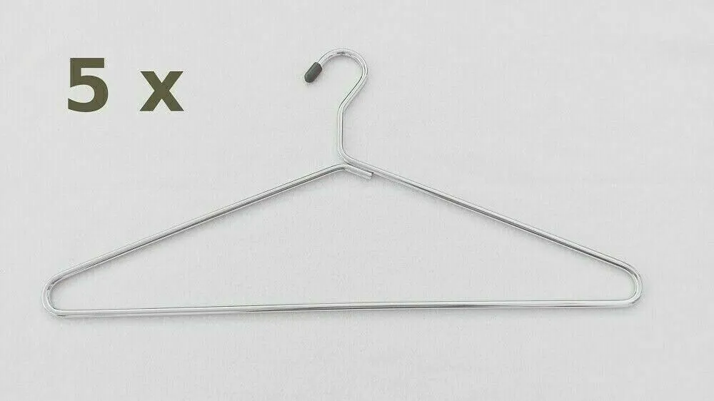 ETAGAIR 5er Set Kleiderbügel, 700020, 41 x 21 cm, 6 mm Drahtstärke ETAGAIR 5er Set Kleiderbügel, 700020, 41 x 21 cm, 6 mm Drathstärke