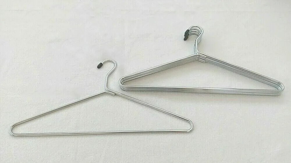 ETAGAIR 5er Set Kleiderbügel, 700020 ETAGAIR 5er Set Kleiderbügel, 700020, 41 x 21 cm, 6 mm Drathstärke