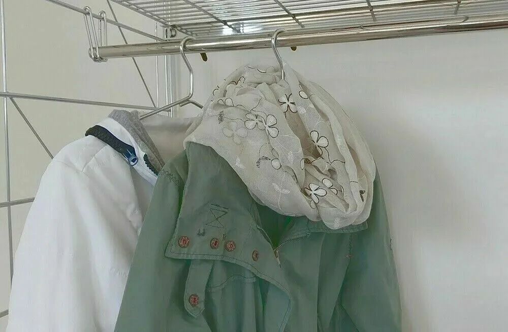 ETAGAIR 5er Set Kleiderbügel, 700020 ETAGAIR 5er Set Kleiderbügel, 700020, 41 x 21 cm, 6 mm Drathstärke