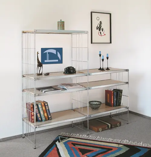 <p style="text-align: center;">Aufbaubeispiel Regal</p>