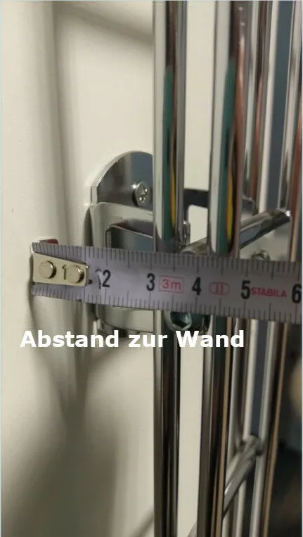 Abstand  Montage  Wandleiter zur Wand BIII 250 BIII380 Micro 170100 170140 Montage  Wandleiter zur Wand