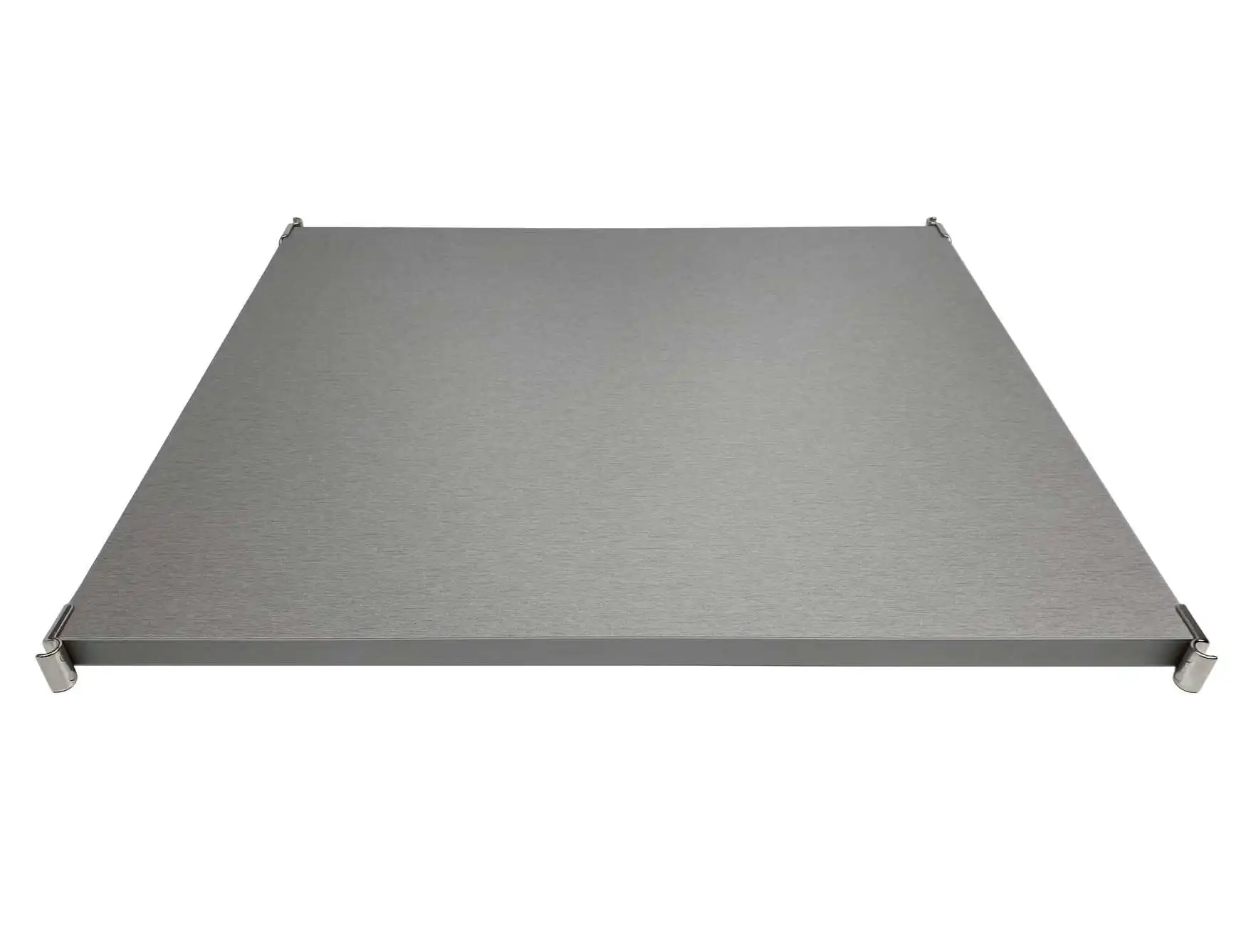 Holzboden GARBO grau foliert 46x52 cm - extra tief mit 4 Metall-Halterungen vormontiert