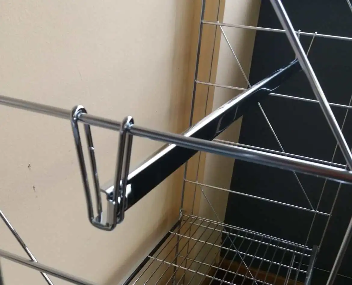 ETAGAIR Garderobensprofil in verschiedenen Längen mit Einhängehaken