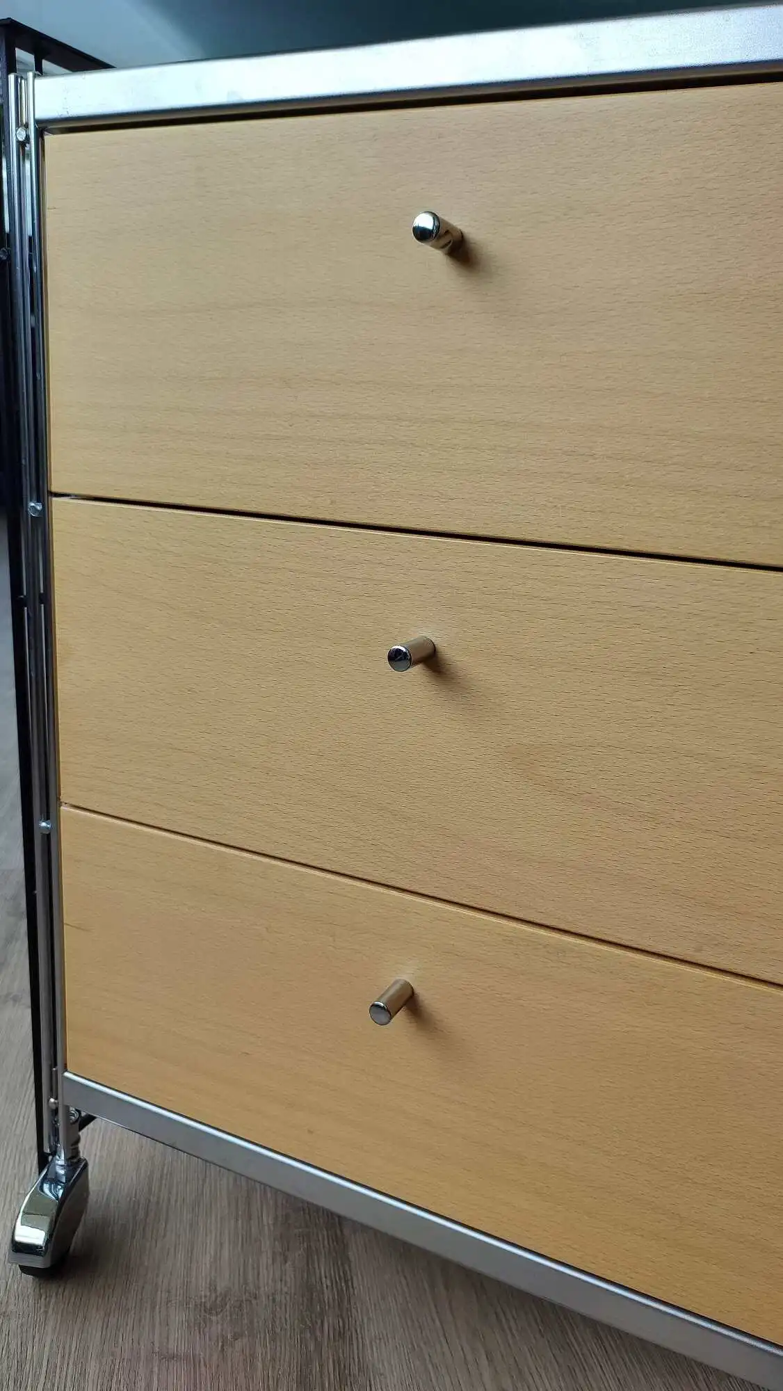 3er Set Schubladenfronten 44x56 cm BIII 380 Buche furniert passend für Korpus 161112