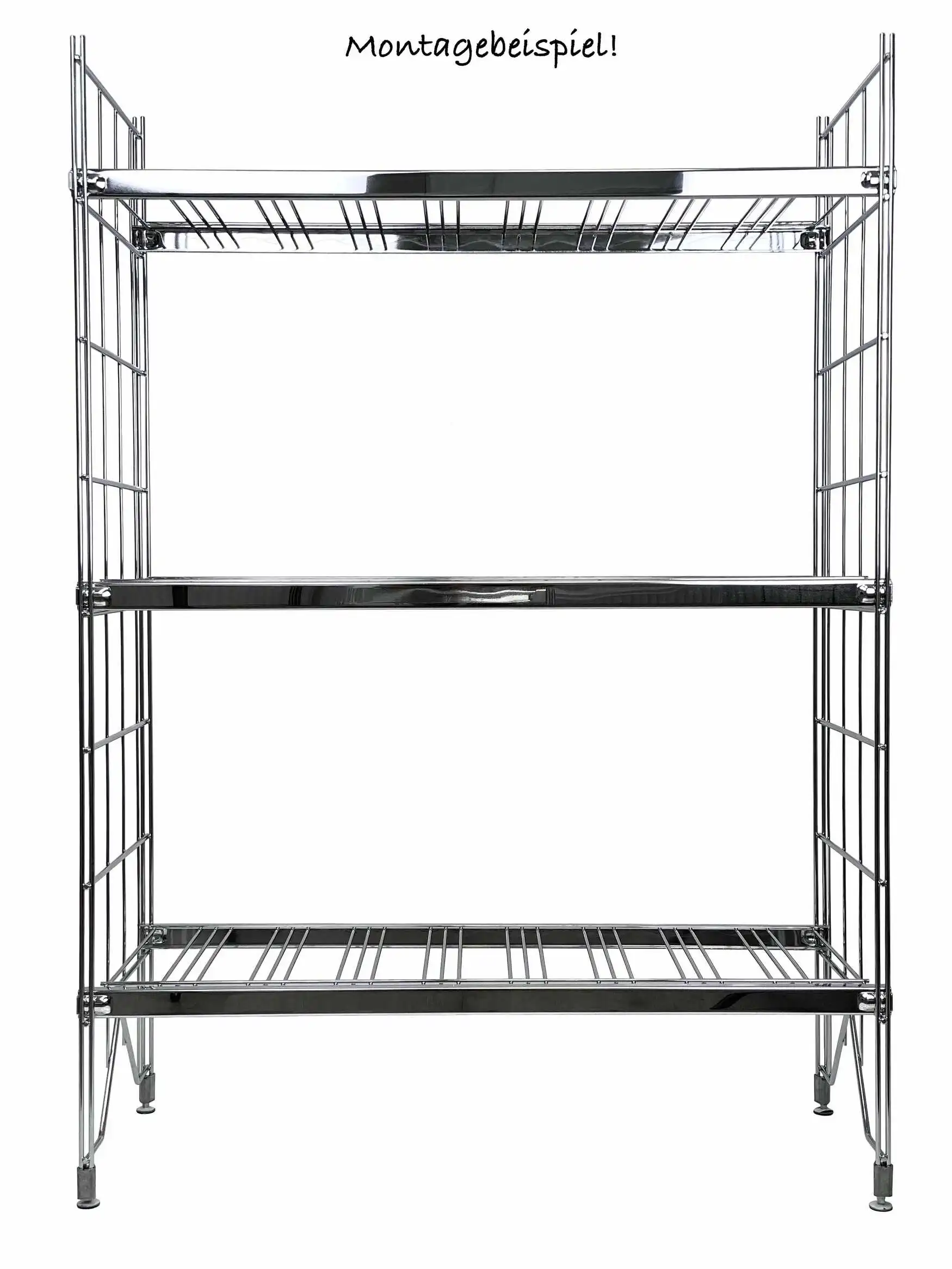 Flasche Regal Montagebeispiel