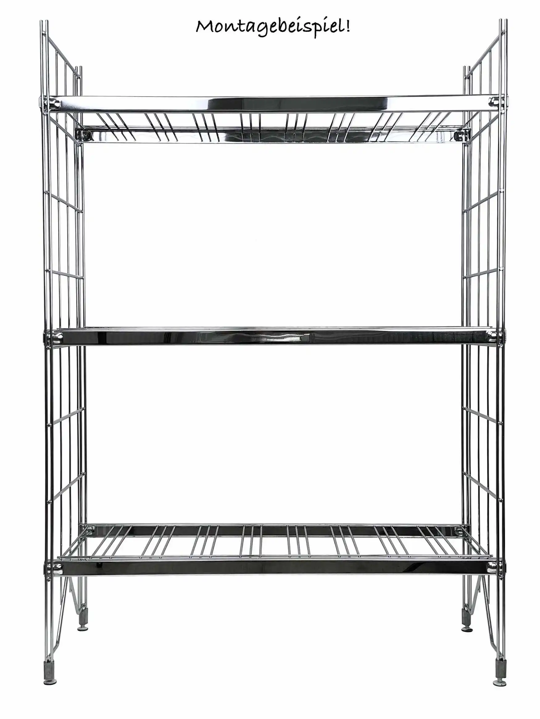 ETAGAIR Ergänzungsset für Flaschenregal 381 mm tief mit 7 Flaschenböden 2189 mm hoch