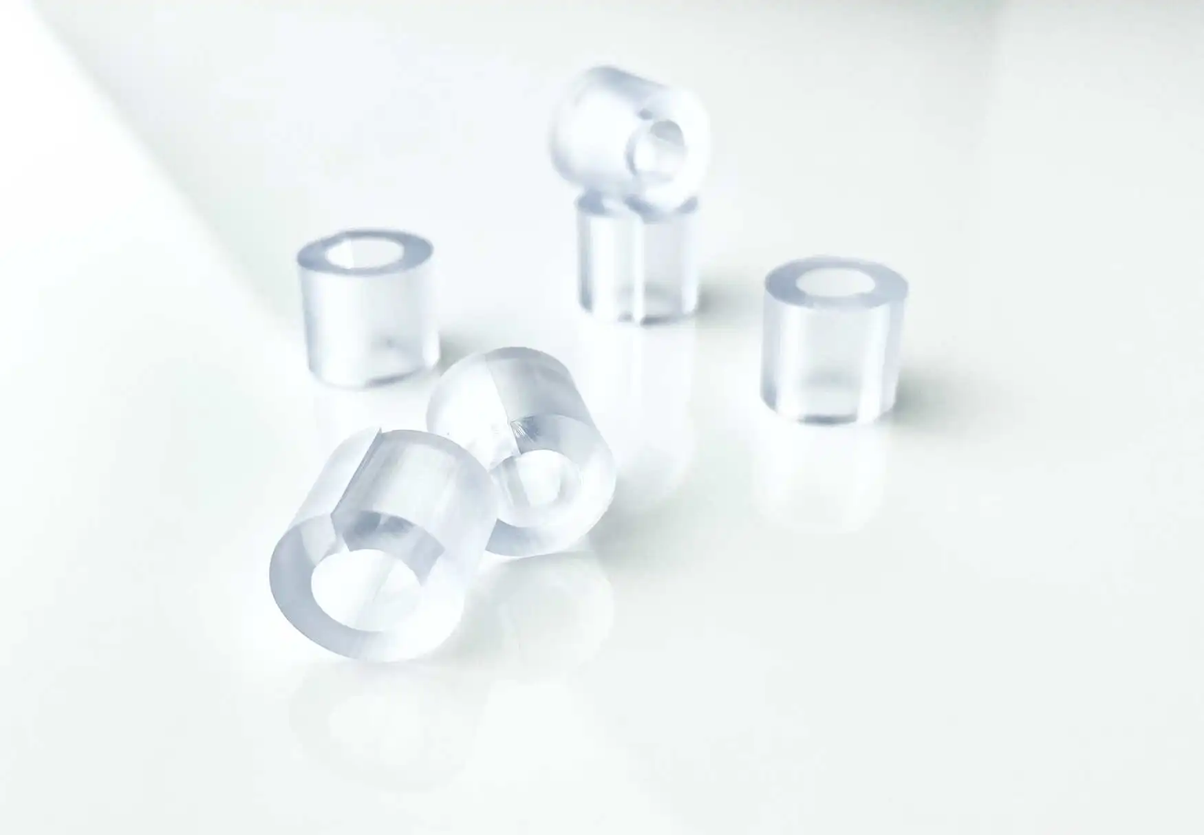 Glasbodendämpfer für Glasauflagen auf Metall