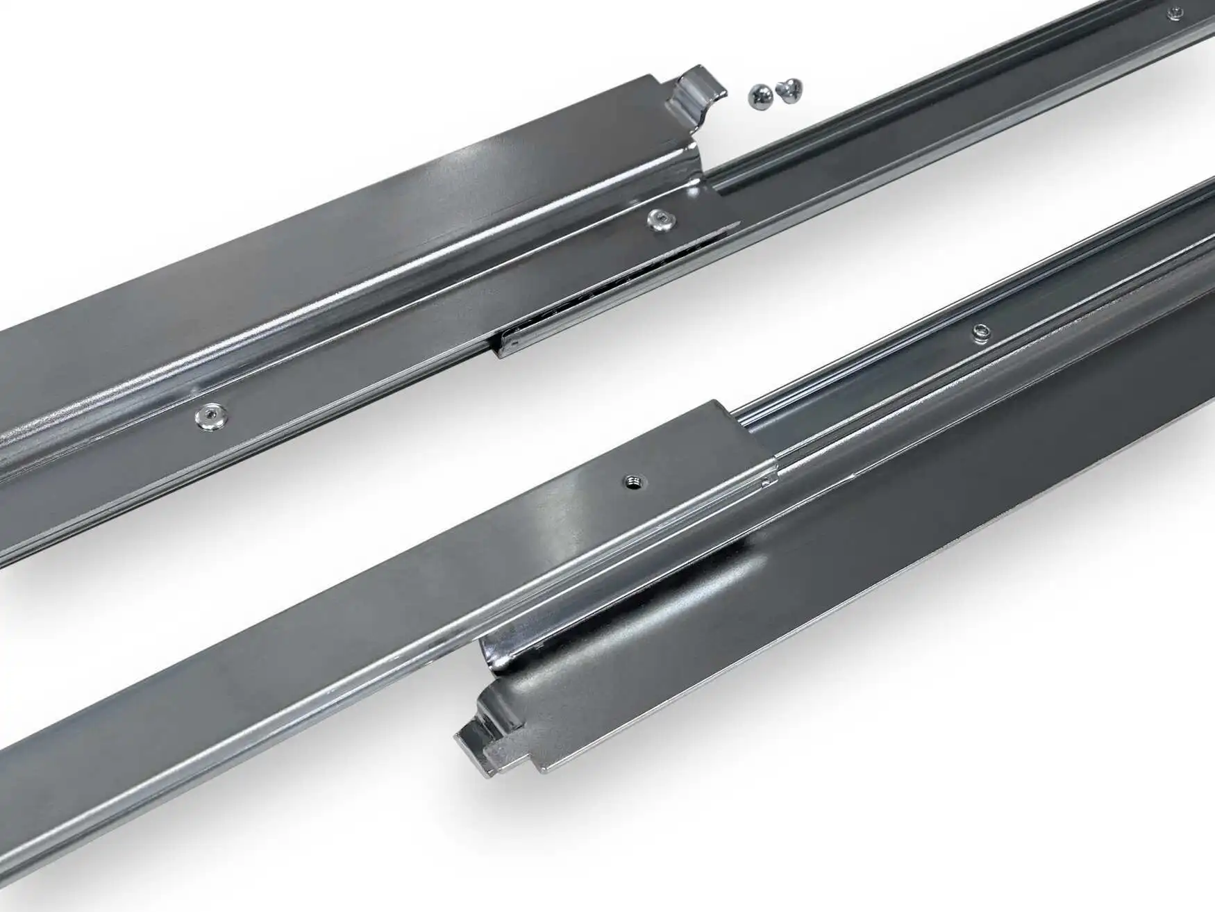 Laufschienenpaar für Metallschubladen