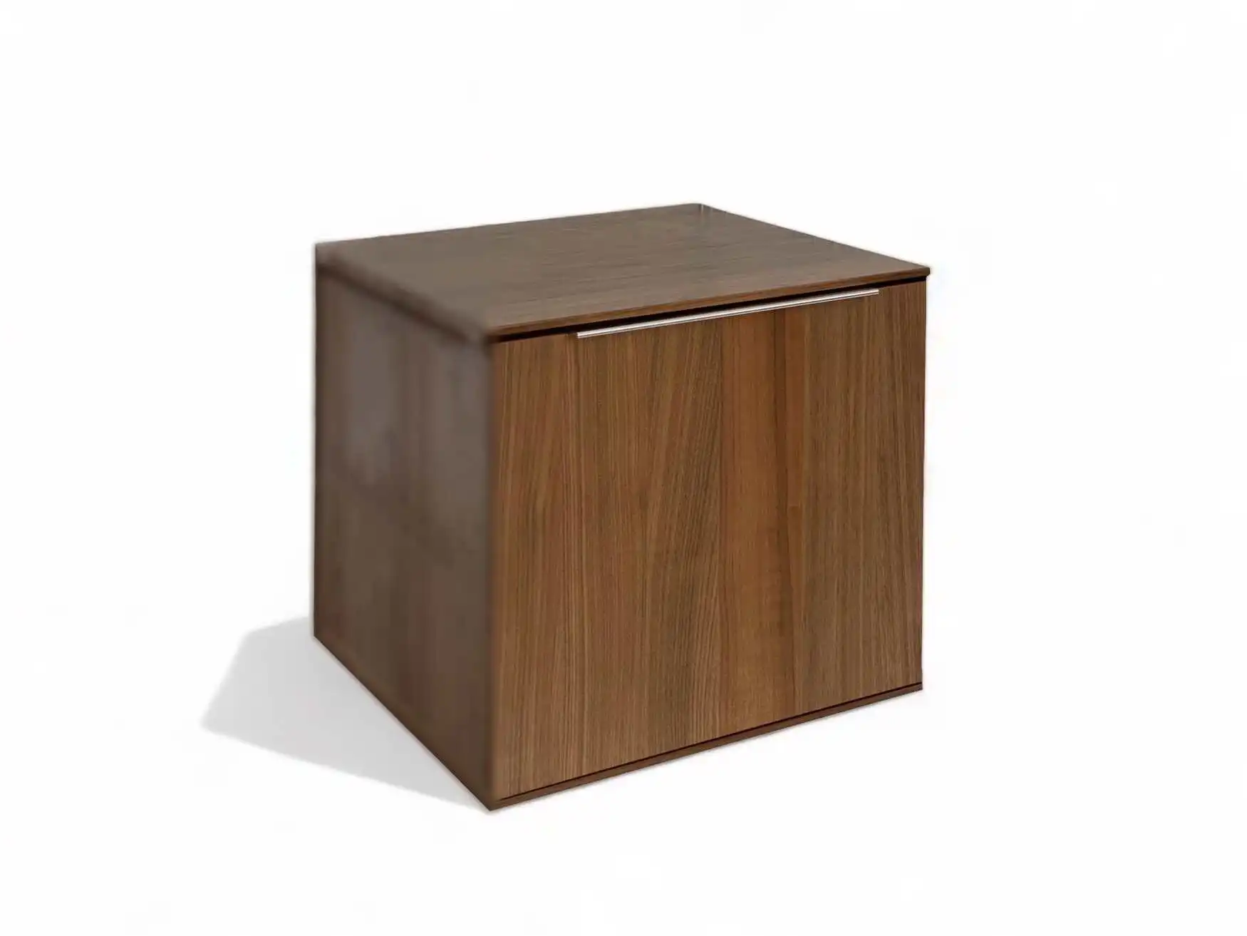 Korpus Holz B III 380 ohne Fronten für 44 cm breite Regale Nussbaum furniert