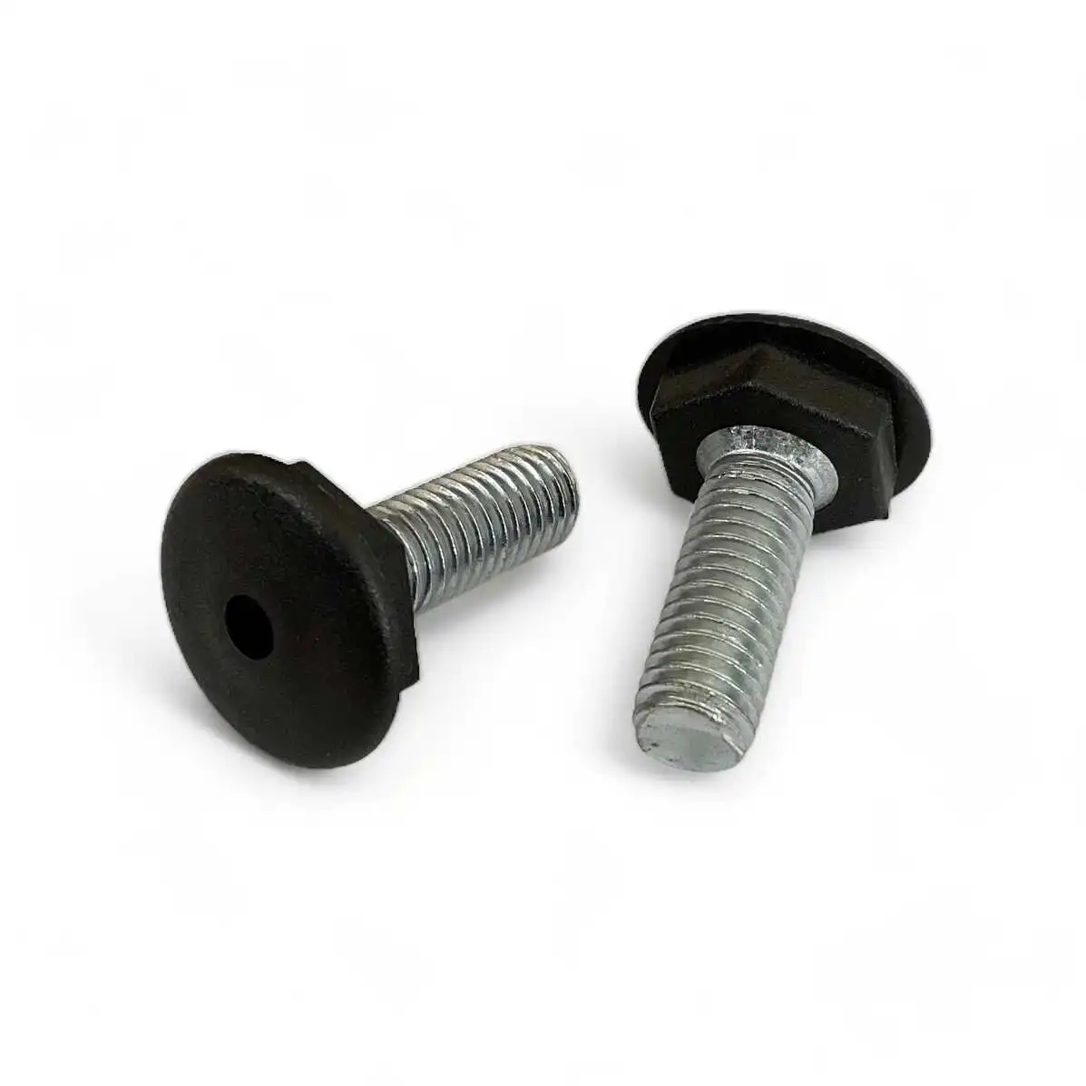 Möbelfüße schwarz Kunststoff schraubbar M10 Gewinde