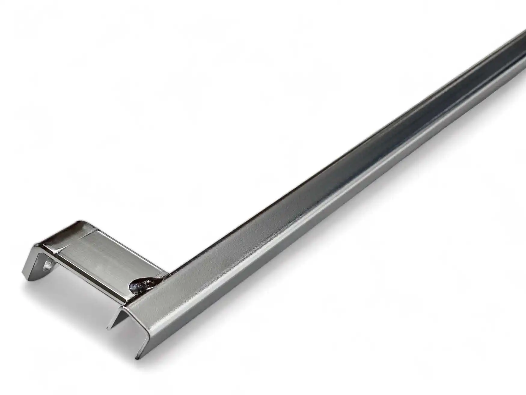 Untere Laufschiene für Glasschiebetüren passend zur Montage an 46 cm lange Böden - Ersatzteil