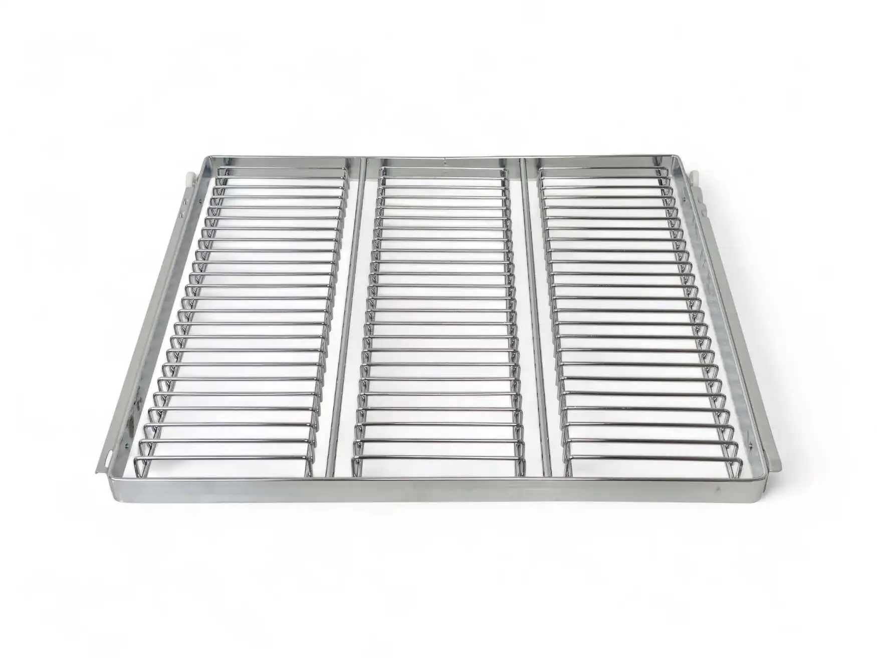 CD-Boden aus Metall verchromt Serie: BIII 46 cm breit