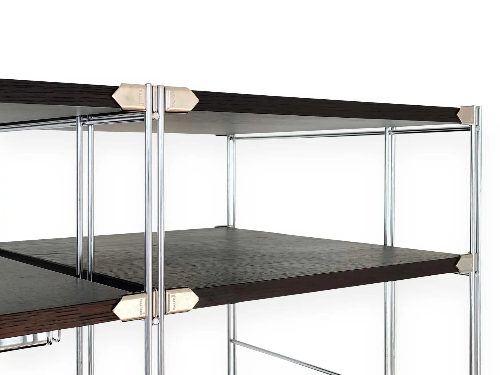 GARBO Garderobenset freistehend wenge mit Ablageböden