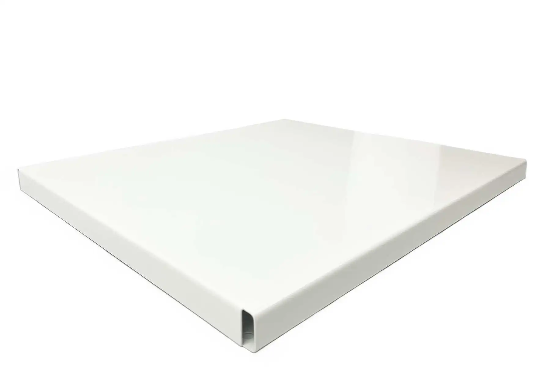 Metall-Regal mit 6 Blechböden weiß beschichtet 190x38 cm (Höhe x Tiefe)  48 cm - 67 cm - 87 cm oder 106 cm Breite