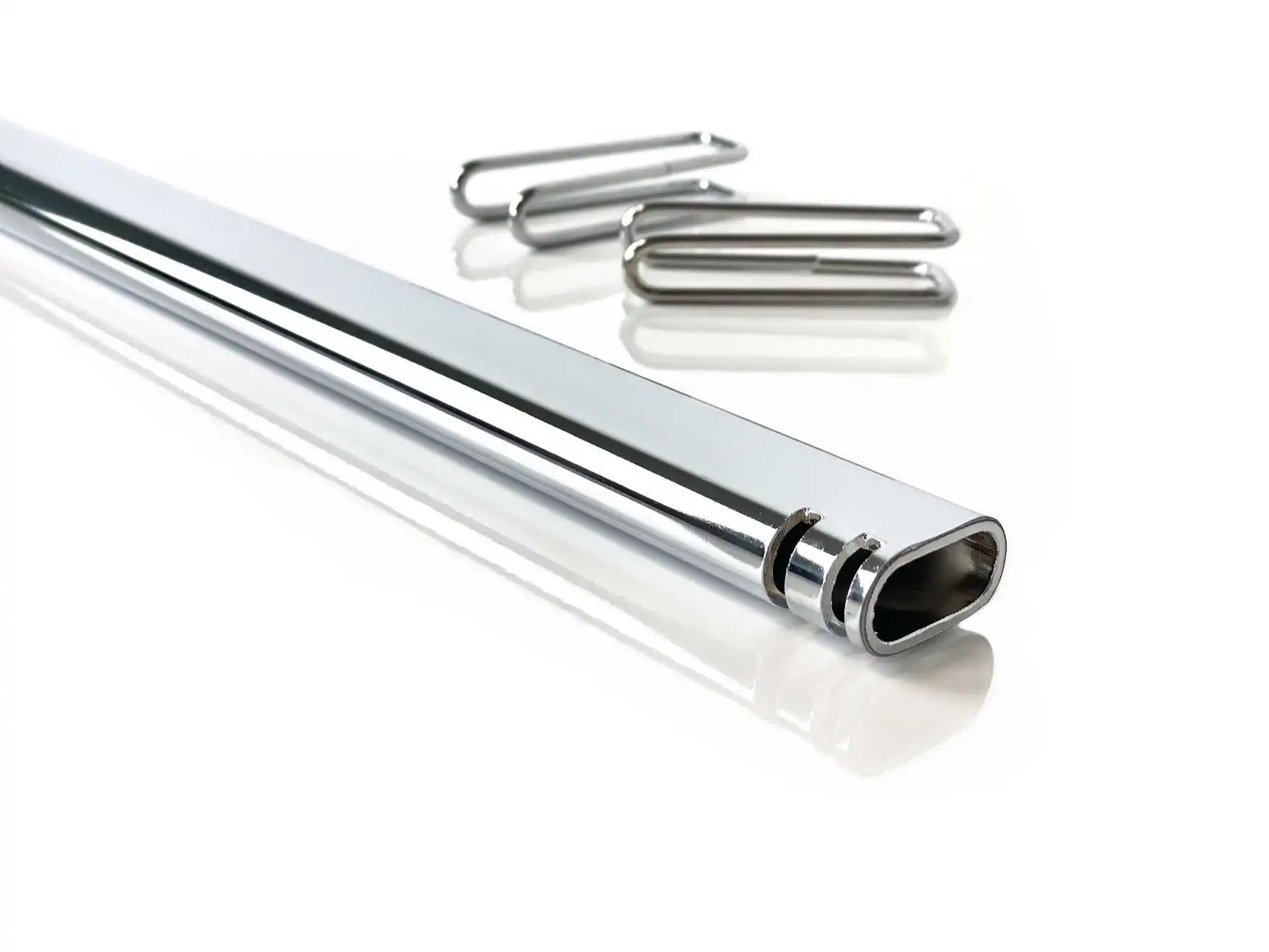 Kleiderstange zum Einhängen mit 2 Haken, passend zu ETAGAIR-Böden in 457 mm, 605 mm, 758 mm, 910 mm, 1062 mm oder 1214 mm Breite