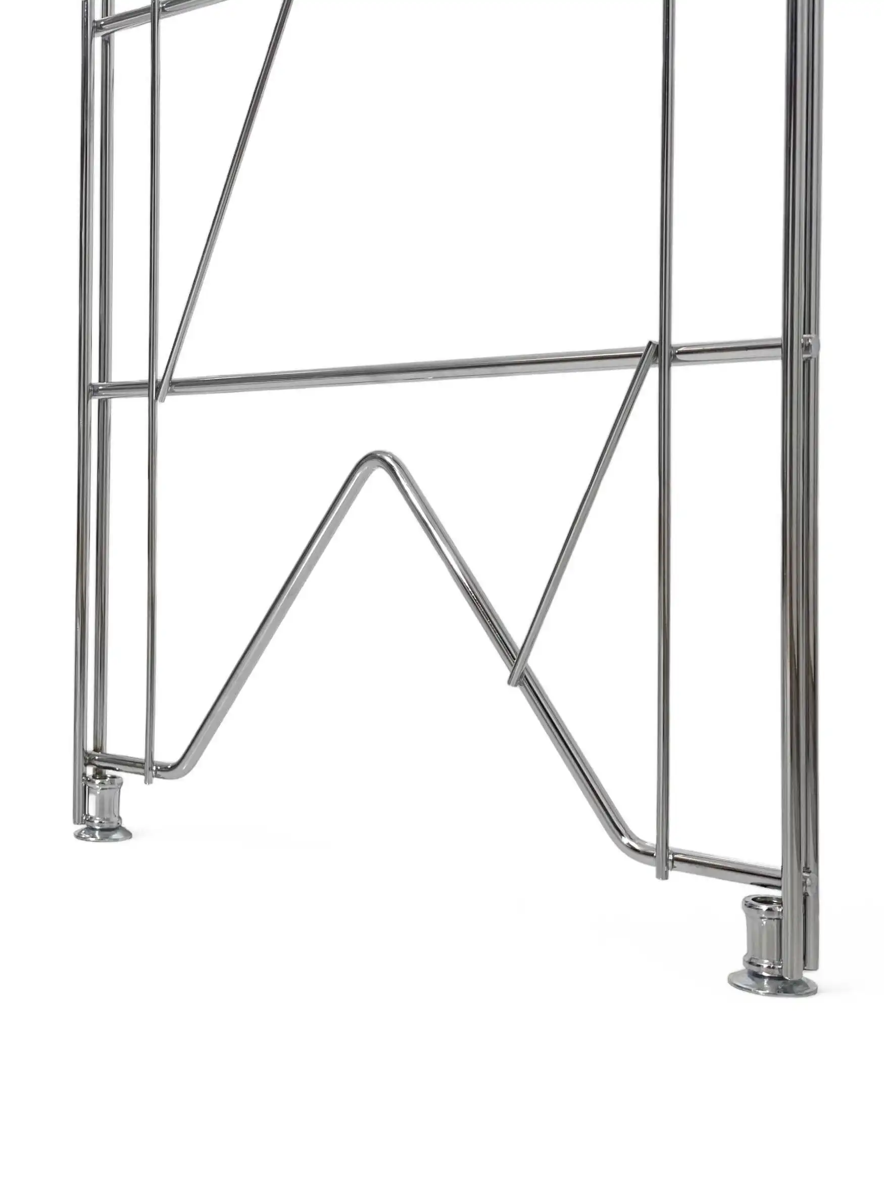 546-171-08 Regalseitenteile Metall verchromt ETAGAIR Stützleiter L3190 mit 12 Querstreben