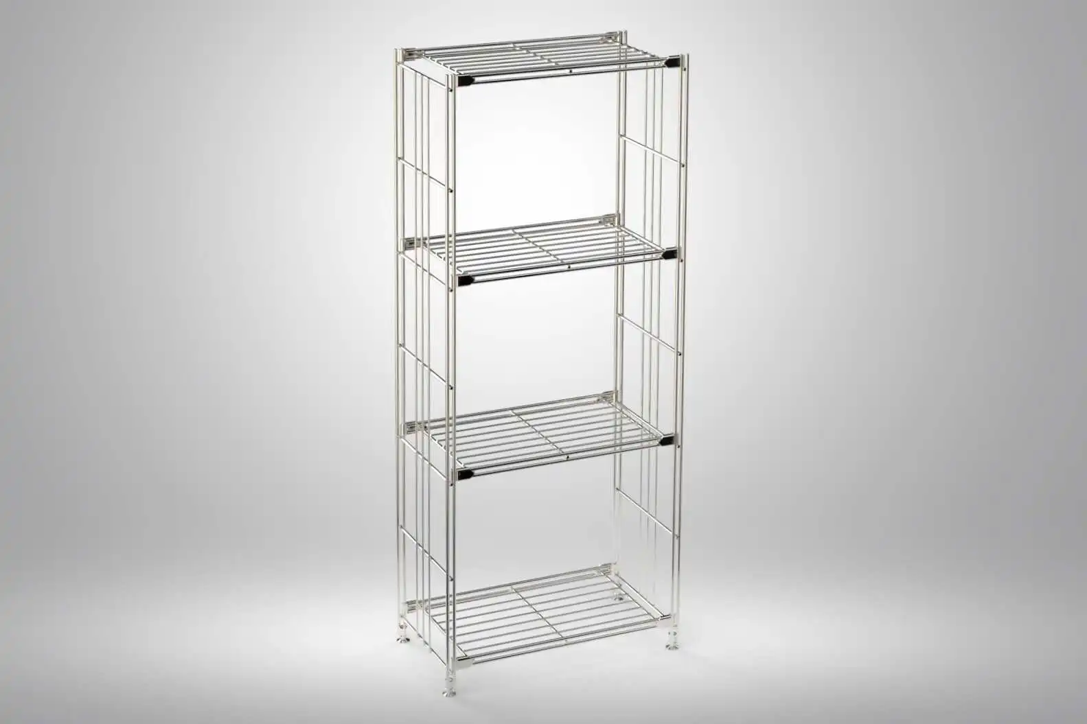 908004 Regal mit 4 Gitterböden, 117x48x25 cm (Höhe x Breite x Tiefe)