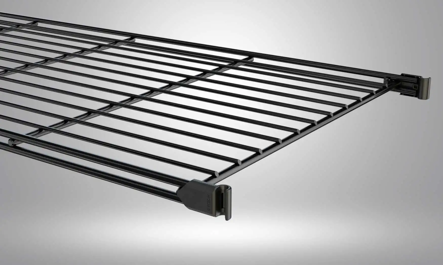 Gitterboden mit Halterungen in 46 - 65 - 85 oder 104 cm Breite.