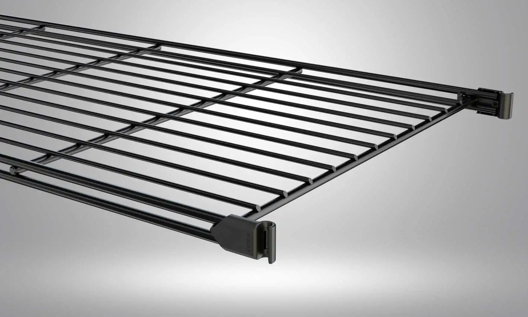 Erweiterungsset / Ergänzungsset bestehend aus 1x Regalleiter mit justierbaren Möbelfüßen, 5x Gitterböden mit Halterungen in 46 - 65 - 85 oder 104 cm Breite.