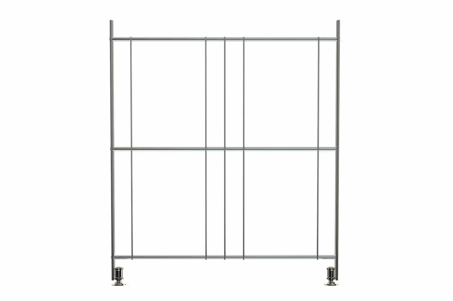 370040 Regalleiter BIII – 44 cm hoch – Flexibilität und Qualität für Ihr individuelles Regalsystem  Entdecken Sie die Regalleiter BIII mit einer Höhe von 44 cm, ein hochwertiges und langlebiges Bauteil für Ihr individuelles Regalsystem. Die BIII-Serie von BALTON zeichnet sich durch robuste Materialien und erstklassige Verarbeitung aus und ist ideal für die flexible Gestaltung und Erweiterung Ihrer Regale geeignet – egal, ob Zuhause, im Büro oder in gewerblichen Räumen.  Ihre Vorteile mit der Regalleiter BIII – 44 cm: Robustes Material: Hergestellt aus verchromtem Stahl für hohe Stabilität und Langlebigkeit. Flexible Anwendung: Kombinierbar mit weiteren Elementen der BALTON BIII-Serie, um Regale nach eigenen Wünschen zu gestalten. Hochwertige Verarbeitung: Das verchromte Finish verleiht dem Metall einen eleganten Glanz und sorgt für eine moderne Ästhetik. Einfache Montage: Die Leiter lässt sich unkompliziert mit Gitterböden und anderen Bauteilen der Serie verbinden. Individuelle Anpassung: Dank der flexiblen Bauweise kann das Regal je nach Bedarf in Höhe und Breite erweitert werden. Vielseitiges Zubehör für Ihr persönliches Regalsystem Die Regalleiter BIII von BALTON kann mit verschiedenen Gitterböden, Beschlägen und Zubehörteilen kombiniert werden, sodass Sie Ihr Regal nach Ihren Bedürfnissen anpassen können. Dank der eindrehbaren Füße oder optionalen Rollen lässt sich das Regalsystem stabil aufstellen oder einfach verschieben. Ideal für Aufbewahrungsräume, Interior Design Konzepte und flexible Arbeitsräume.  Warum die Regalleiter BIII von BALTON? Seit über 30 Jahren steht BALTON für Qualität, Funktionalität und modernes Design im Bereich Metallmöbel. Die BIII-Serie ist eine zuverlässige Wahl für alle, die nach langlebigen und stilvollen Lösungen für Aufbewahrung und Einrichtung suchen.  Erstellen Sie mit der Regalleiter BIII und den dazu passenden Regalkomponenten Ihr persönliches Regalsystem – made in Germany. Vertrauen Sie auf BALTON für robuste und ästhetische Regallösungen, die zu jedem Raum passen.