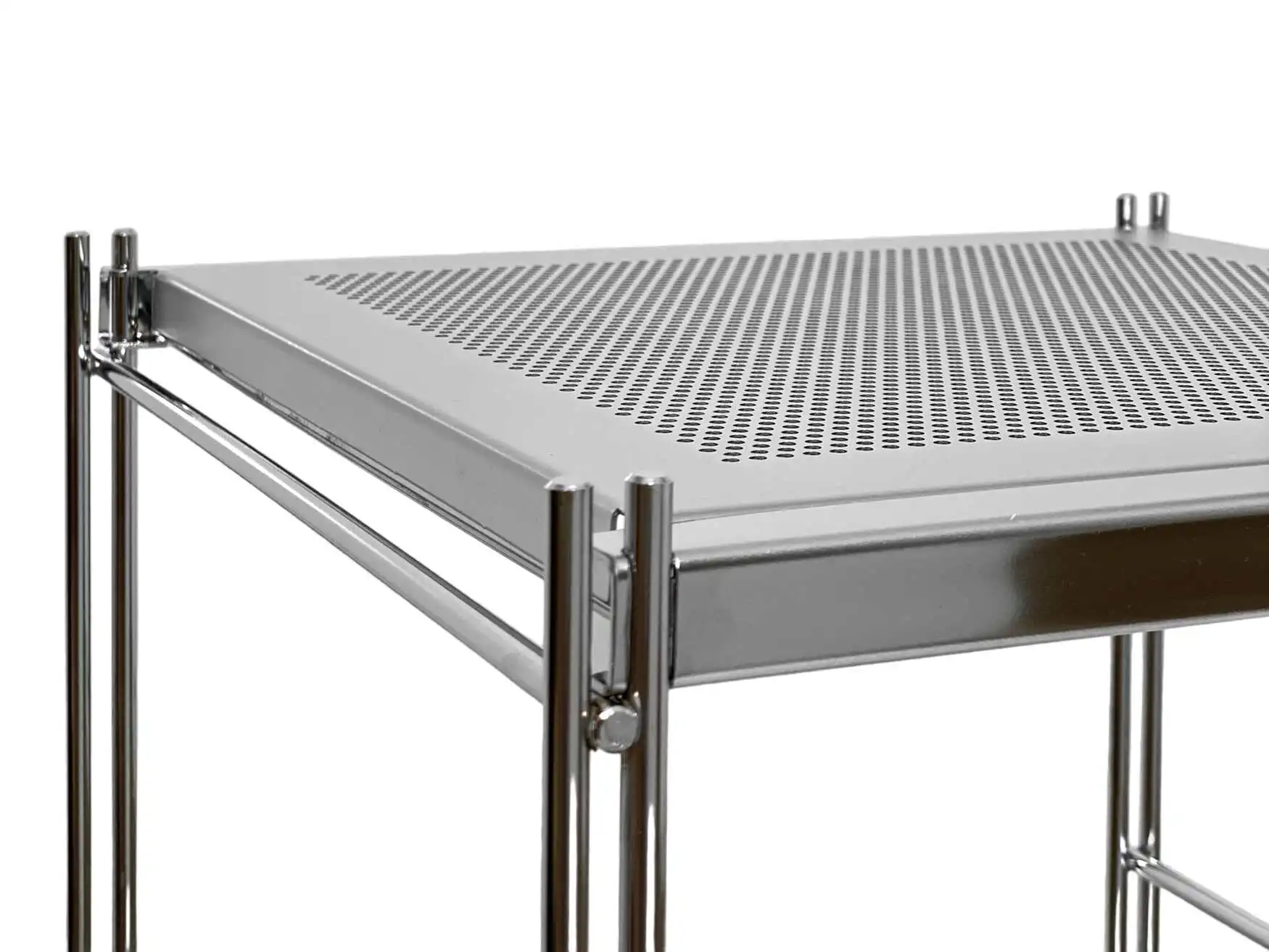 Regal-Seiten-Teil in 77 cm, 95 cm, 130 cm oder 165 cm Höhe mit Fuß, 33 cm tief, Serie Economic