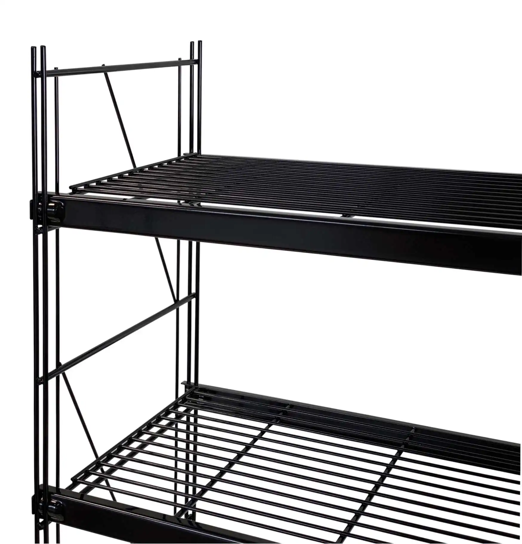 ETAGAIR Gitterboden schwarz pulverbeschichtet je nach gewählter Ausführung 910 oder 1062 mm breit 381 mm tief