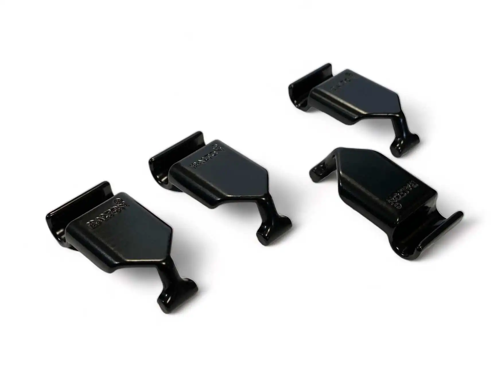 Art. Nr. 80-6275 - 4er Set Ersatzteil Halterungen schwarz pulver-beschichtet