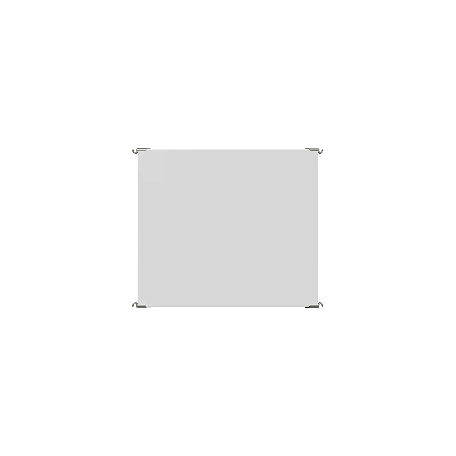 BIII Holzboden 46 x 38 cm in Weiß – Art.-Nr. 570305  Der weiße Holzboden in der Größe 46 x 38 cm ist ein passendes Einzelteil für das modulare BIII Regalsystem von BALTON. Er eignet sich ideal zum Ergänzen oder Austauschen eines Bodens in bestehenden Regalen. Die Oberfläche ist glatt, weiß lackiert und überzeugt durch ihre moderne, zeitlose Optik.