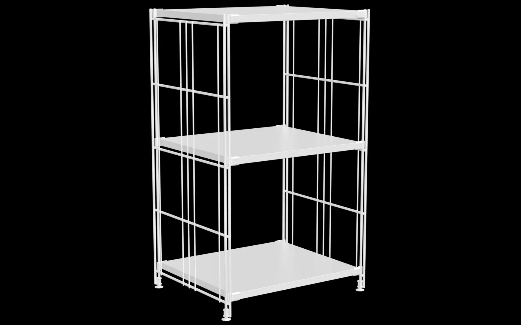 BIII Regal 80 x 46 x 38 cm mit 3 weißen Holzböden – Art.-Nr. 909215 Das kompakte BIII Regal mit den Maßen 80 cm Höhe, 46 cm Breite und 38 cm Tiefe vereint minimalistisches Design mit praktischer Funktion. Die drei weißen Holzböden bieten ausreichend Platz für Bücher, Wohnaccessoires oder Büromaterial und sorgen für eine aufgeräumte Optik. Die seitlichen Regalleitern bestehen aus stabilem Stahl mit glänzend weiß beschichteter Oberfläche. Sie geben dem Regal nicht nur sicheren Halt, sondern fügen sich mit ihrem klaren Look harmonisch in moderne Wohn- oder Arbeitsbereiche ein. Ideal für kleine Räume, als Ergänzung im Homeoffice oder als stilvolles Ablageelement im Flur – das BIII Regal lässt sich dank des modularen BALTON-Systems flexibel erweitern und individuell kombinieren.