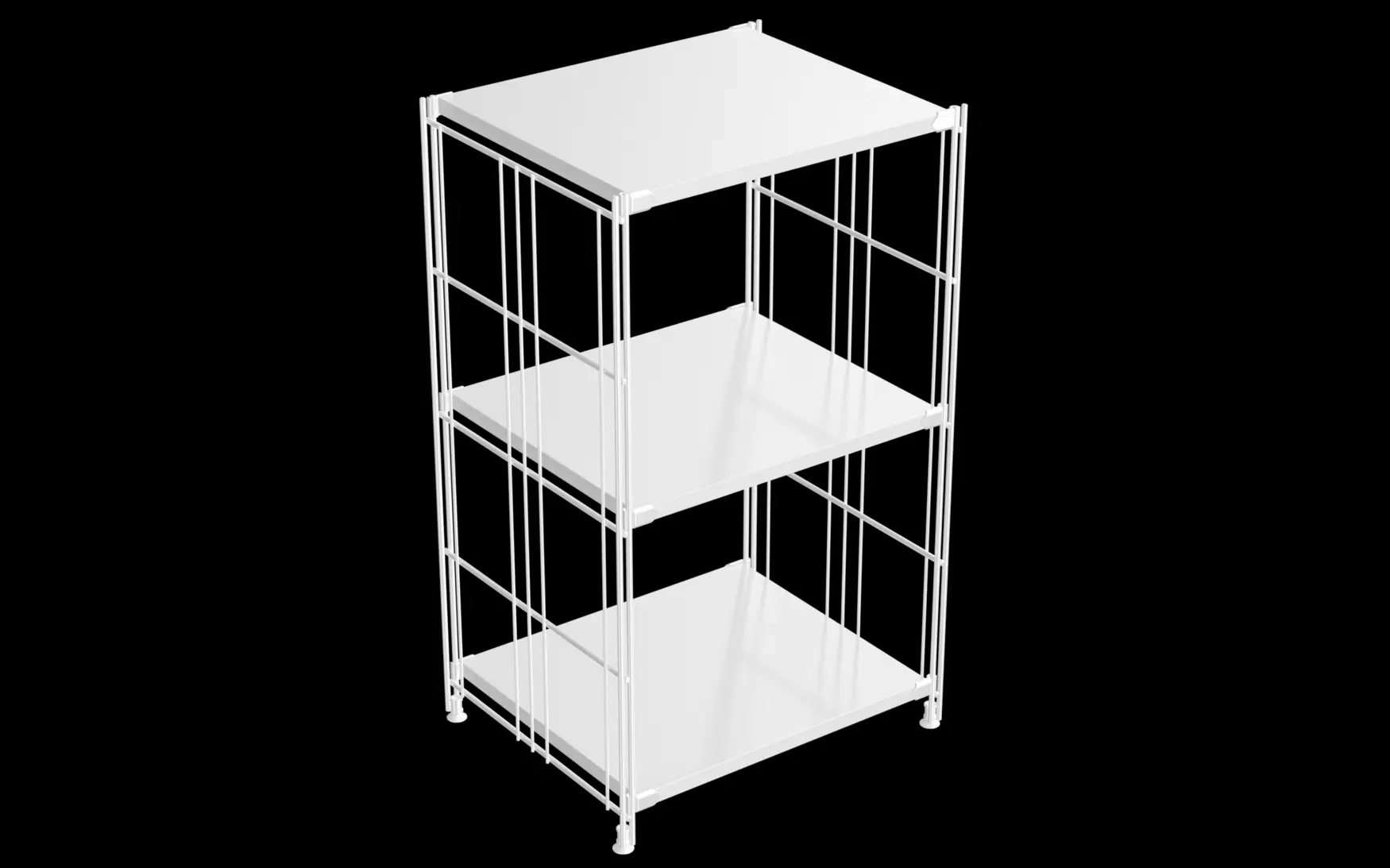 BIII Regal 80 x 46 x 38 cm mit 3 weißen Holzböden – Art.-Nr. 909215 Das kompakte BIII Regal mit den Maßen 80 cm Höhe, 46 cm Breite und 38 cm Tiefe vereint minimalistisches Design mit praktischer Funktion. Die drei weißen Holzböden bieten ausreichend Platz für Bücher, Wohnaccessoires oder Büromaterial und sorgen für eine aufgeräumte Optik. Die seitlichen Regalleitern bestehen aus stabilem Stahl mit glänzend weiß beschichteter Oberfläche. Sie geben dem Regal nicht nur sicheren Halt, sondern fügen sich mit ihrem klaren Look harmonisch in moderne Wohn- oder Arbeitsbereiche ein. Ideal für kleine Räume, als Ergänzung im Homeoffice oder als stilvolles Ablageelement im Flur – das BIII Regal lässt sich dank des modularen BALTON-Systems flexibel erweitern und individuell kombinieren.