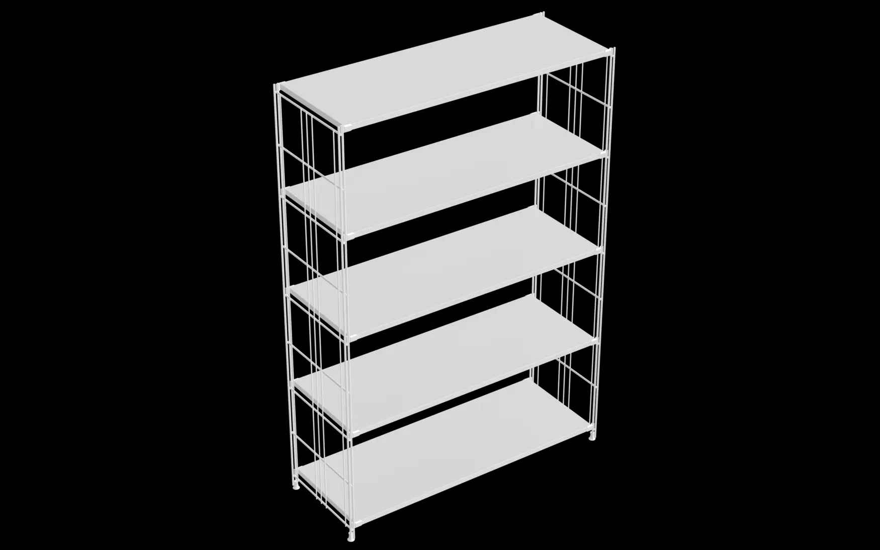 BIII Regal 154 x 106 x 38 cm mit 5 weißen Holzböden – Art.-Nr. 909618  Das großzügige BIII Regal mit den Maßen 154 cm Höhe, 106 cm Breite und 38 cm Tiefe bietet viel Platz und überzeugt durch seine klare, funktionale Formensprache. Ausgestattet mit fünf weißen Holzböden eignet es sich ideal zur Aufbewahrung von Büchern, Akten, Deko oder Küchenutensilien – sowohl im Wohnbereich als auch im Büro oder im Atelier.  Die seitlichen Regalleitern bestehen aus stabilem Stahl mit weiß glänzender Pulverbeschichtung. Sie sorgen nicht nur für Stabilität, sondern auch für einen modernen, hellen Look. Das offene Design wirkt leicht und luftig, trotz der großzügigen Abmessungen.  Dank seiner Breite von 106 cm ist dieses Regal ideal als Wandregal, Sideboard oder offenes Stauraummöbel. Es lässt sich durch das modulare BALTON-System flexibel erweitern und individuell anpassen.