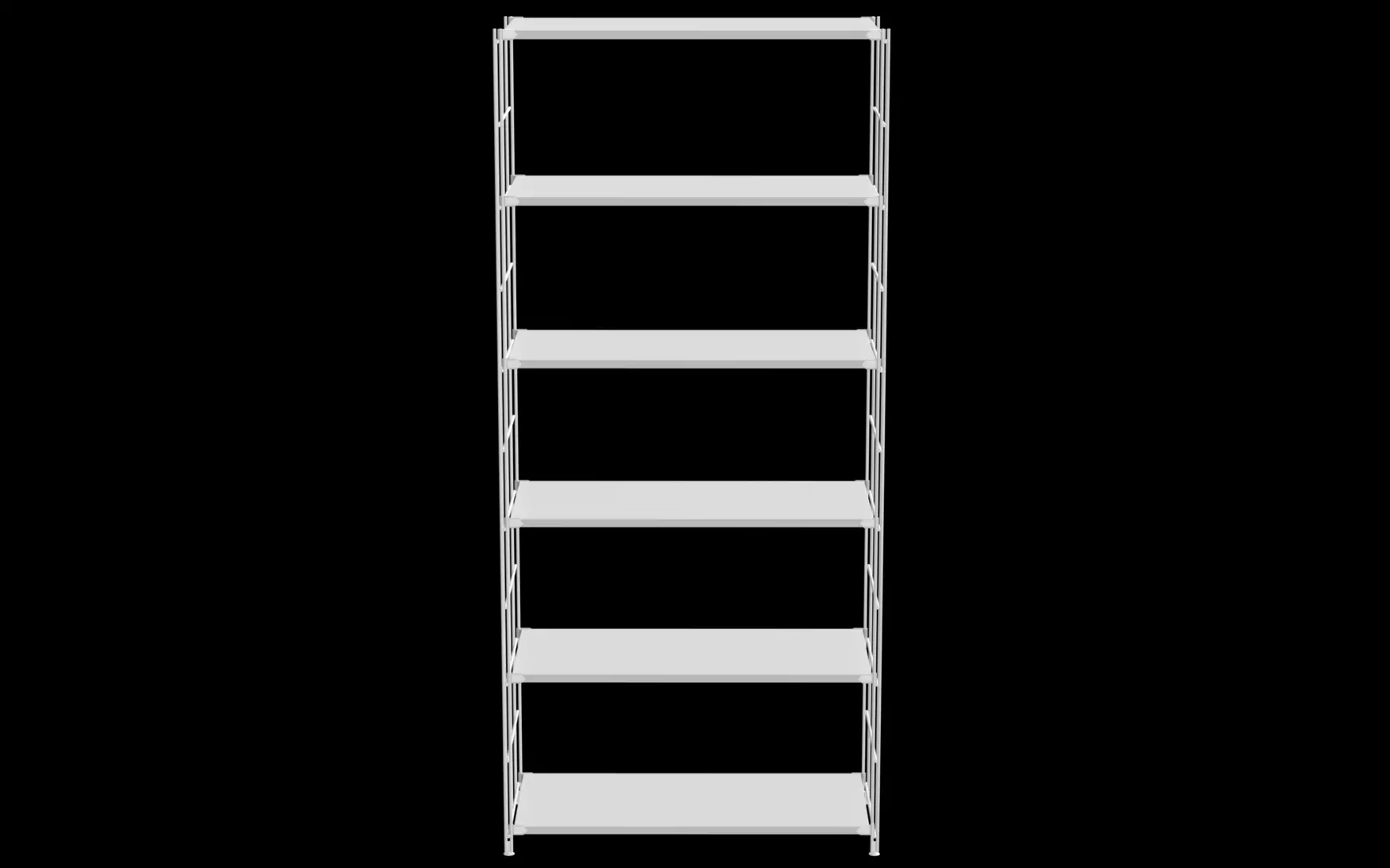 BIII Regal 190 x 87 x 38 cm mit 6 weißen Holzböden – Art.-Nr. 909817 Das großzügige BIII Regal mit den Maßen 190 cm Höhe, 87 cm Breite und 38 cm Tiefe besticht durch sein modernes und funktionales Design. Ausgestattet mit sechs weißen Holzböden bietet es reichlich Platz für Bücher, Dekorationen oder Ordnung im Büro. Die Regalleitern sind aus Stahl gefertigt und mit einer weißen, glänzenden Pulverbeschichtung versehen, die nicht nur Stabilität gewährleistet, sondern dem Regal auch einen frischen und zeitgemäßen Look verleiht. Perfekt für Wohnzimmer, Arbeitszimmer oder Flur, fügt sich das offene Regal harmonisch in verschiedene Einrichtungsstile ein und überzeugt durch seine hochwertige Verarbeitung und vielseitige Nutzbarkeit.