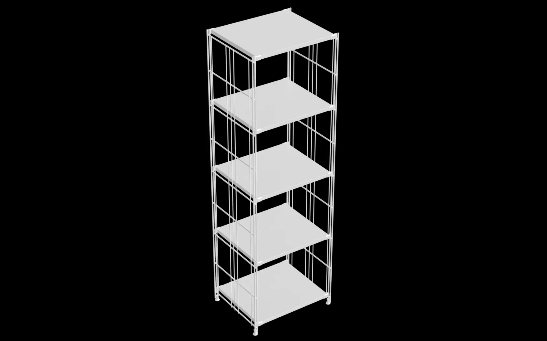 BIII Regal 154 x 48 x 38 cm mit 5 weißen Holzböden – Art.-Nr. 909615  Das hohe BIII Regal mit den Maßen 154 cm Höhe, 48 cm Breite und 38 cm Tiefe ist die ideale Lösung für alle, die funktionalen Stauraum mit einem klaren, modernen Design verbinden möchten. Ausgestattet mit fünf weißen Holzböden bietet es großzügige Ablageflächen für Bücher, Dekoration, Akten oder Alltagsgegenstände. Die seitlichen Regalleitern bestehen aus stabilem Stahl mit einer glänzend weiß beschichteten Oberfläche, die für einen hellen, luftigen Look sorgt und sich harmonisch in unterschiedlichste Wohn- und Arbeitsbereiche einfügt. Das Regal ist Teil des modularen BALTON-Systems und kann jederzeit flexibel erweitert oder individuell angepasst werden – perfekt für Wohnzimmer, Homeoffice, Küche oder Atelier.