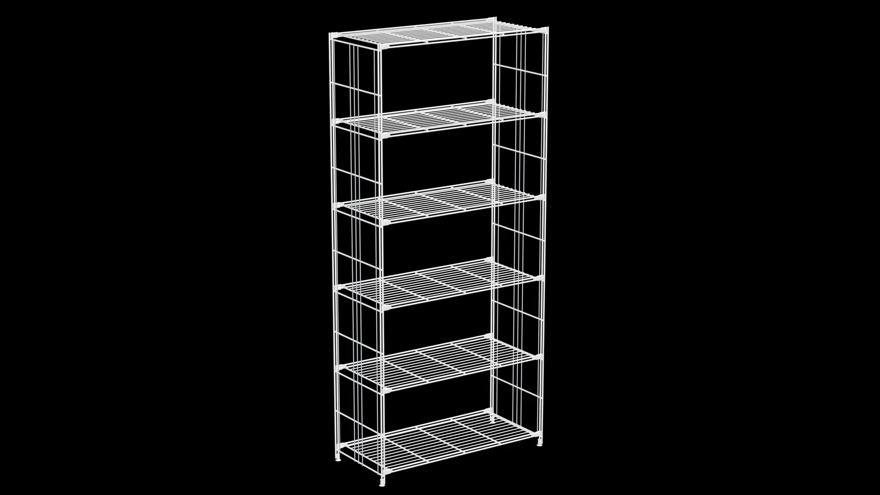 Weißes Regal mit 6 Gitterböden – 190 x 87 x 38 cm Art.-Nr. 906819 Zeitlos, offen, funktional: Das BIII Regal in Weiß bietet mit 6 Gitterböden auf 190 cm Höhe und 87 cm Breite großzügigen Stauraum für Bücher, Deko oder Arbeitsmaterialien. Perfekt für moderne Wohn- und Arbeitsbereiche.  Die weiß glänzend beschichteten Stahlseitenteile sorgen für Stabilität und einen klaren Look. Durch das modulare System lässt sich das Regal flexibel erweitern und individuell gestalten.