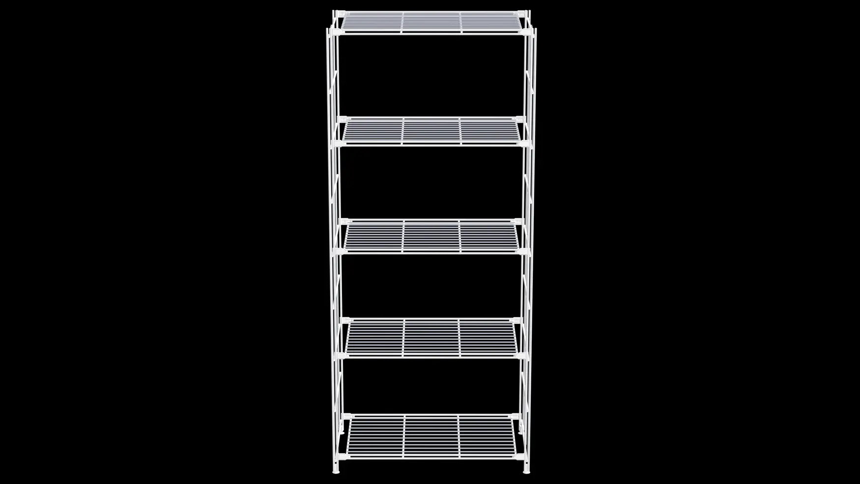 BIII Regal 154 x 67 x 38 cm mit 5 weißen Gitterböden – Art.-Nr. 906618 Das hohe, großzügige BIII Regal mit 154 cm Höhe, 67 cm Breite und 38 cm Tiefe besticht durch sein offenes, modernes Design und bietet jede Menge Stauraum. Ausgestattet mit fünf weißen Gitterböden, eignet es sich ideal für die Präsentation und Organisation von Büchern, Pflanzen, Dekoration oder Büro-Equipment. Die Regalleitern aus Stahl sind weiß beschichtet und glänzen dezent, was sowohl für Stabilität als auch einen klaren, minimalistischen Look sorgt – perfekt für stilvolle Wohn-, Büro- oder Ausstellungsbereiche.