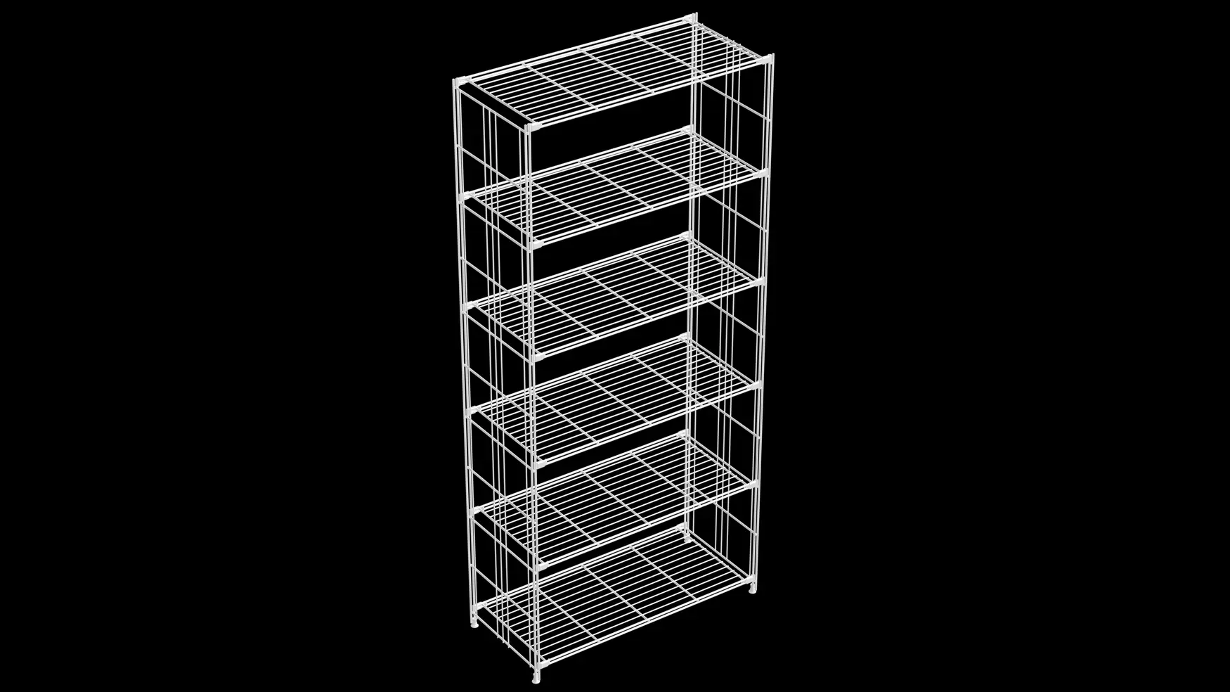 Weißes Regal mit 6 Gitterböden – 190 x 87 x 38 cm Art.-Nr. 906819 Zeitlos, offen, funktional: Das BIII Regal in Weiß bietet mit 6 Gitterböden auf 190 cm Höhe und 87 cm Breite großzügigen Stauraum für Bücher, Deko oder Arbeitsmaterialien. Perfekt für moderne Wohn- und Arbeitsbereiche.  Die weiß glänzend beschichteten Stahlseitenteile sorgen für Stabilität und einen klaren Look. Durch das modulare System lässt sich das Regal flexibel erweitern und individuell gestalten.