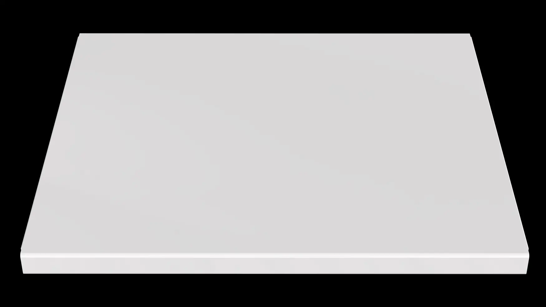 Weißer Blechboden mit Halterungen – 46 x 38 cm Art.-Nr. 272000 Stabil, modern und vielseitig: Der weiß pulverbeschichtete Blechboden mit Halterungen ergänzt das BIII Regalsystem um eine langlebige und cleane Ablagefläche. Ideal für Bücher, Dekoration oder Bürobedarf – einfach zu montieren und pflegeleicht.