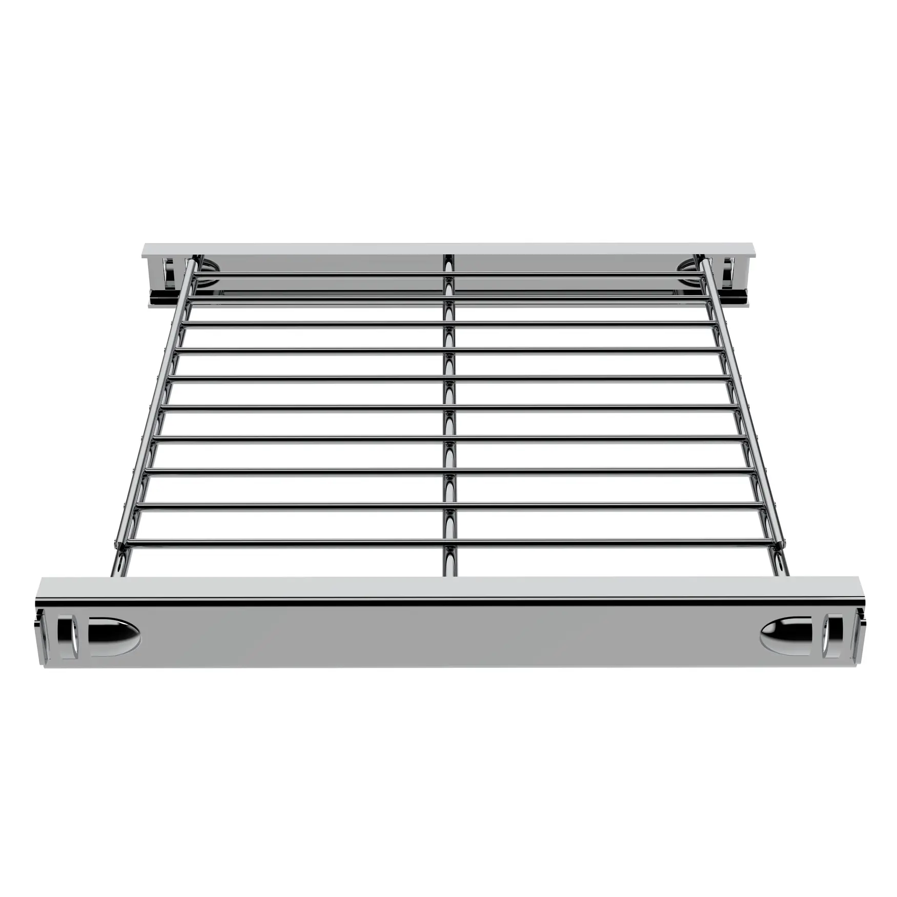 B130 ETAGAIR Gitterboden klassisches Design in kühlem verchromtem Metall