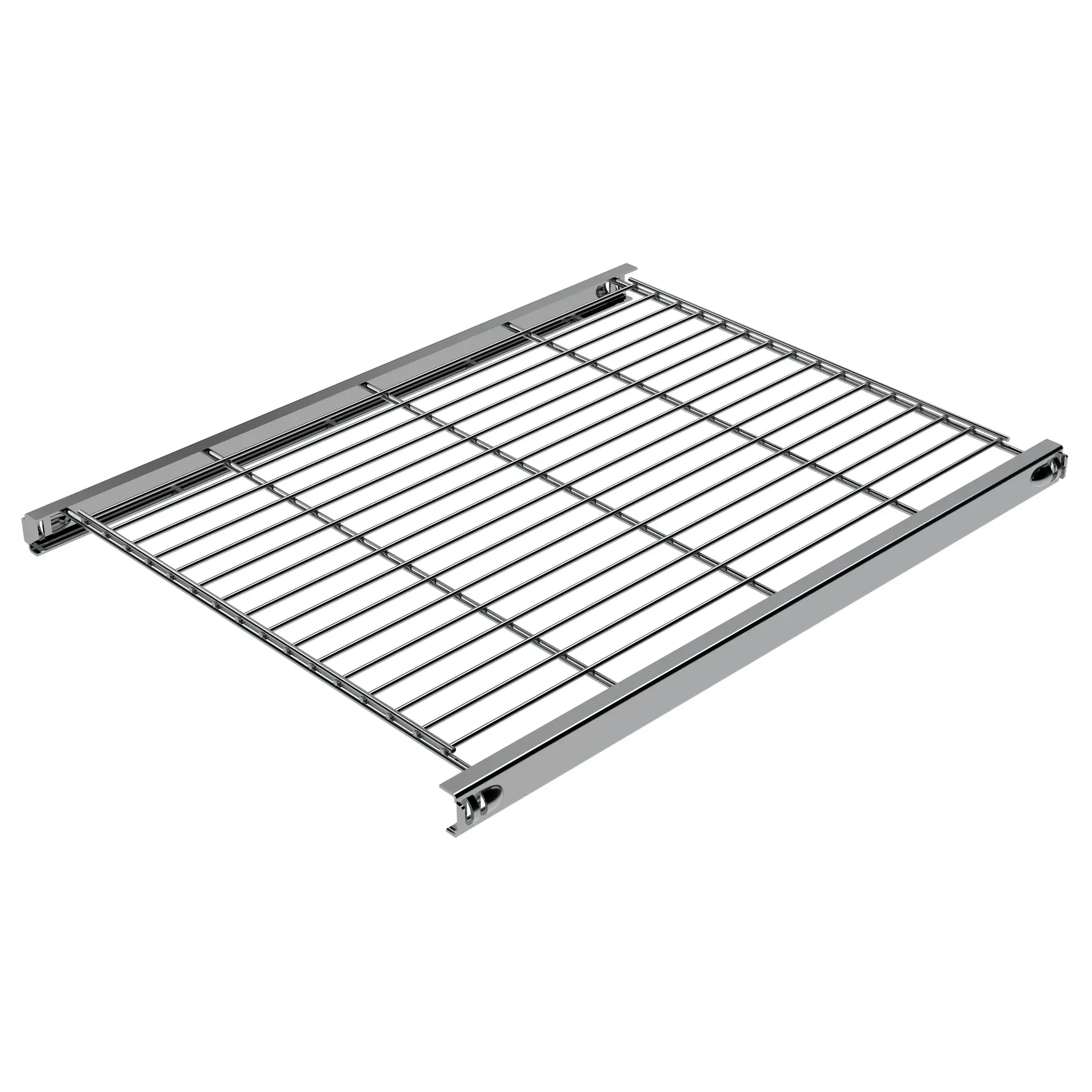 ETAGAIR Gitterboden 457 x 605 mm Art. Nr. 546-550-08 B361 Tiefe 3 Metall chrom mit integrierten Halterungen